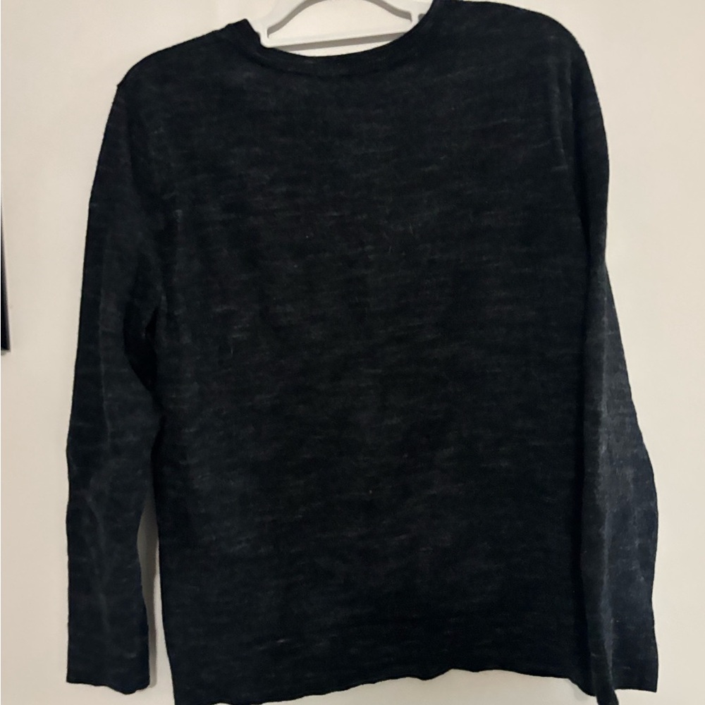 Express Charcoal Knit Top
